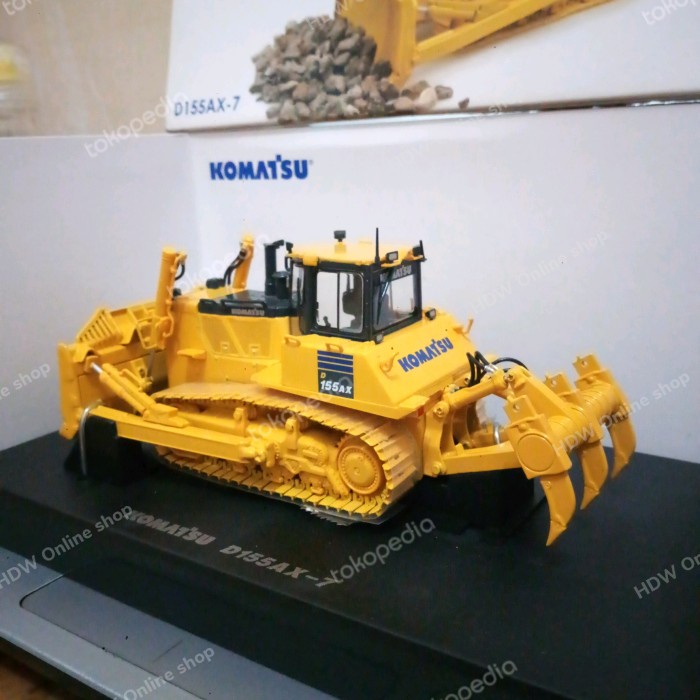 Diecast Miniatur Alat Berat Dozer Komatsu D155Ax-7 Scale 1:50 Terlariss 