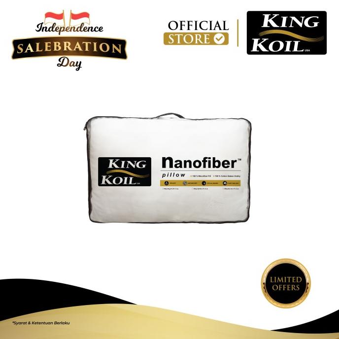 King Koil Bantal Nano Fiber Firm 51x76