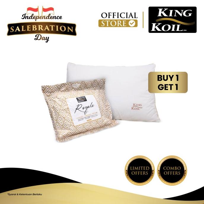 King Koil Bantal Dacron Royale 51x76