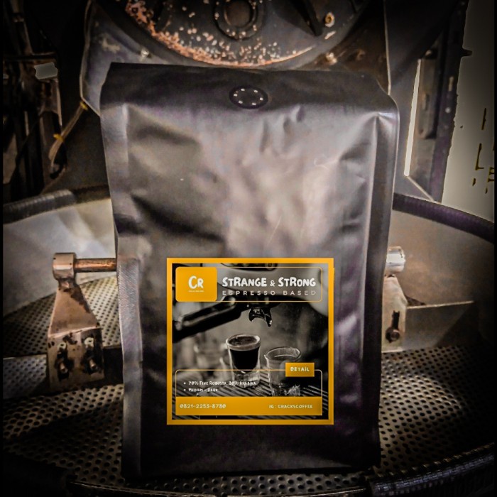 

Bagus Strange & Strong Espresso Based Gilaa!!!