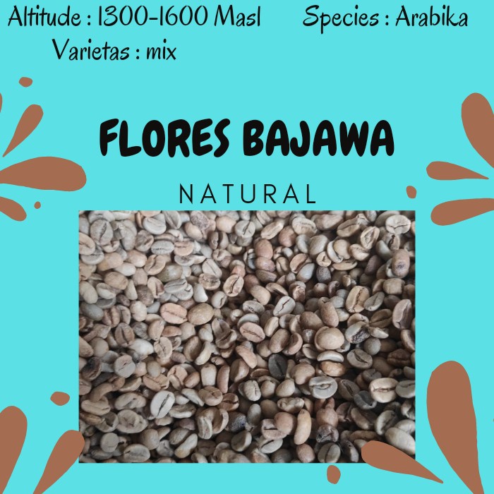 

Spesial Green Bean Arabika Flores Bajawa G1 - Natural Proses 1Kg Terlaris