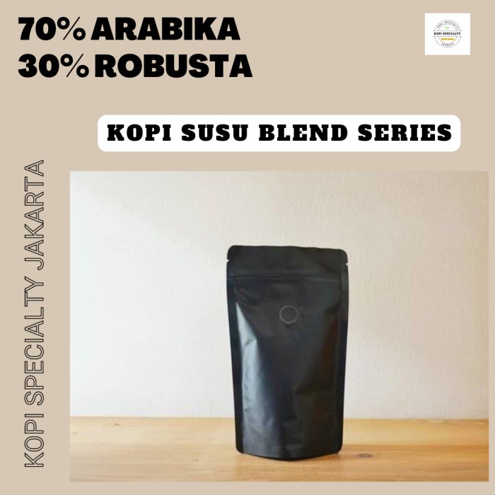 

Promo Biji Kopi Espresso Blend 7/3 - 70% Arabika - 30 % Robusta 1Kg Hot Sale