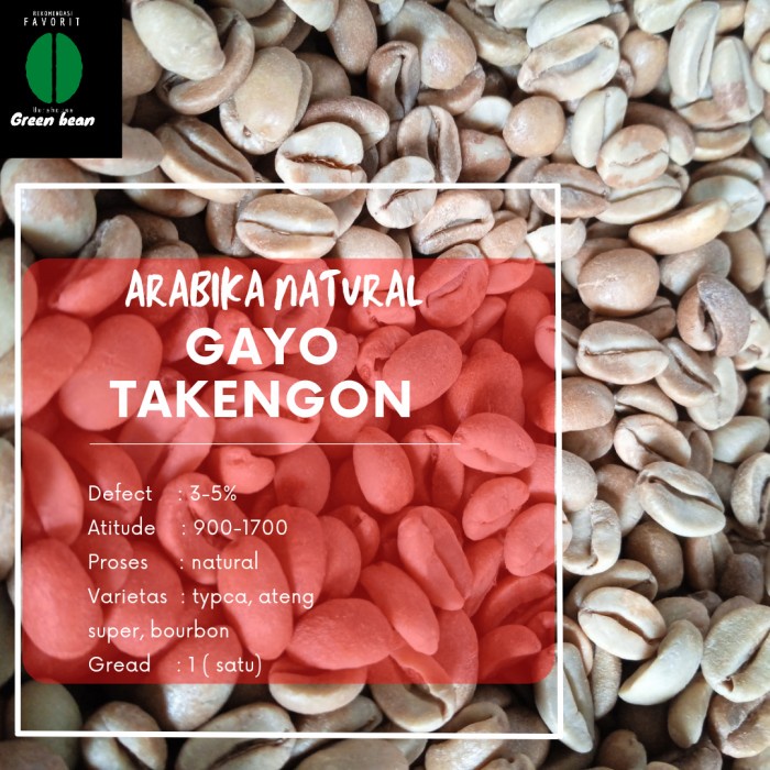 

Aman Green Bean / Biji Kopi - 1Kg - Arabika Natural Gayo Takengon Promo