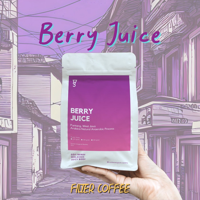 

Sale!!! Berry Juice Puntang 200 Gr - Arabica Roasted Beans - Biji Kopi Trendi