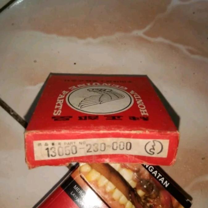 hanya disini] ring piston seher honda cb125 cb 125 twin 2 cyl os 100 1.00 ori honda