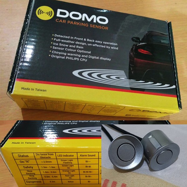 SENSOR PARKIR DOMO 2 TITIK UNIVERSAL