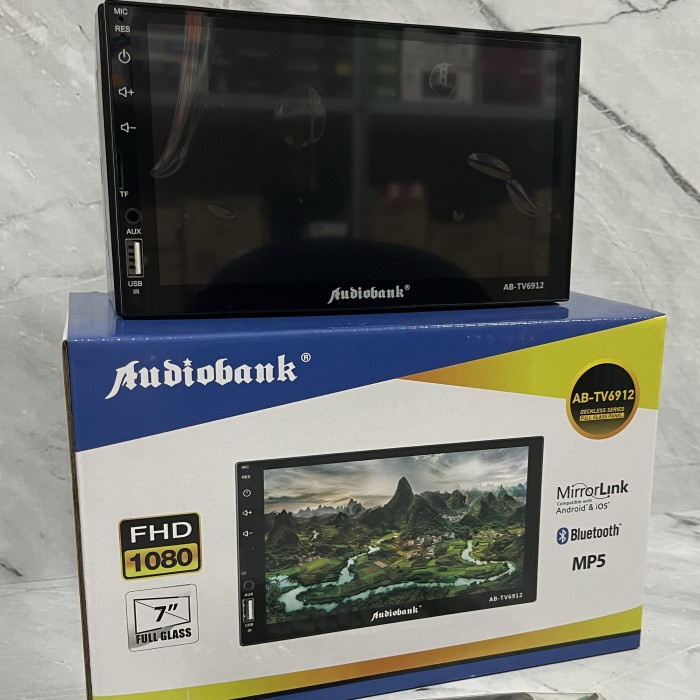 Headunit Deckless Audiobank 7inch populer