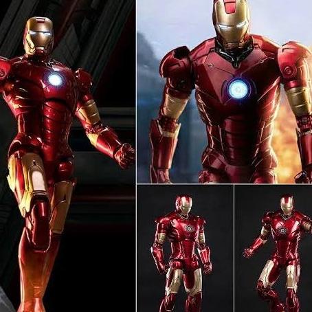 ZD Toys Ironman Mark 3 with LED / ZDToys Iron Man MK 3 Action Figure