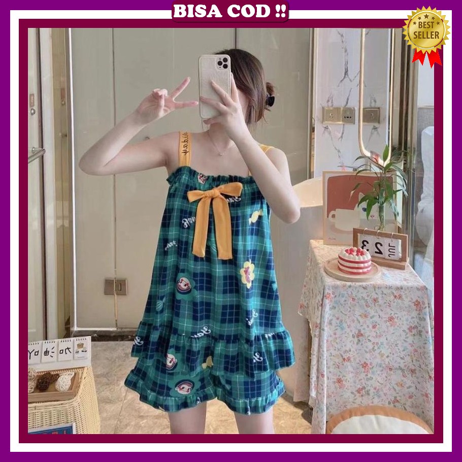 Piayama Wanita Celana Import Dewasa Payama Wanita Korea Piama Wanita Pendek Korean Style Baju Tidur 