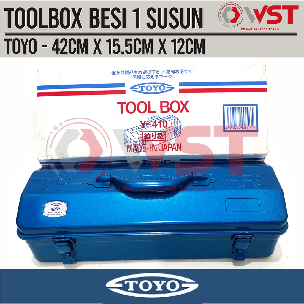 Toyo Y-410 Toolbox Besi Made in Japan / Tool Box Besi TOYO Y410 Jepang