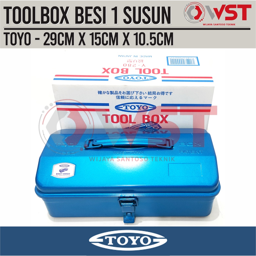 Toyo Y-280 Toolbox Besi Made in Japan / Tool Box Besi TOYO Y280 Jepang