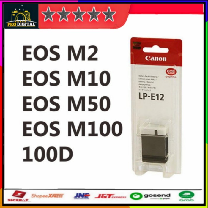 Battery LP-E12/ LP E12/Batre LP-E12 For M50