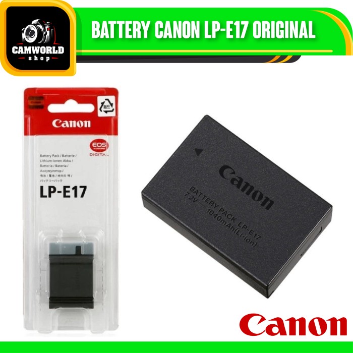 Battery Lp-E17 / Battery Ori Lp-e17