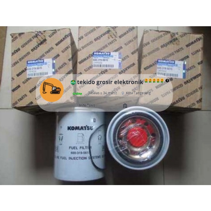 FUEL FILTER PC200-8MO KOMATSU 600-319-5611 600 319 5611 best seller