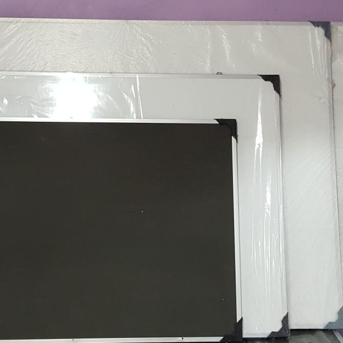 

Papan Tulis Whiteboard dan Kapur Ukuran 60x80
