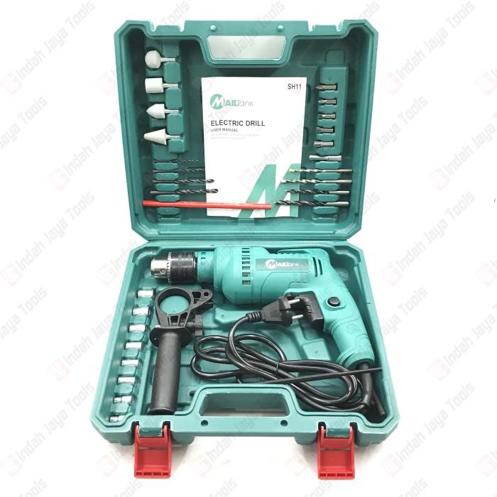 Mailtank Sh11 Mesin Bor Beton Set 13 Mm - Bor Besi Kayu Tembok Listrik