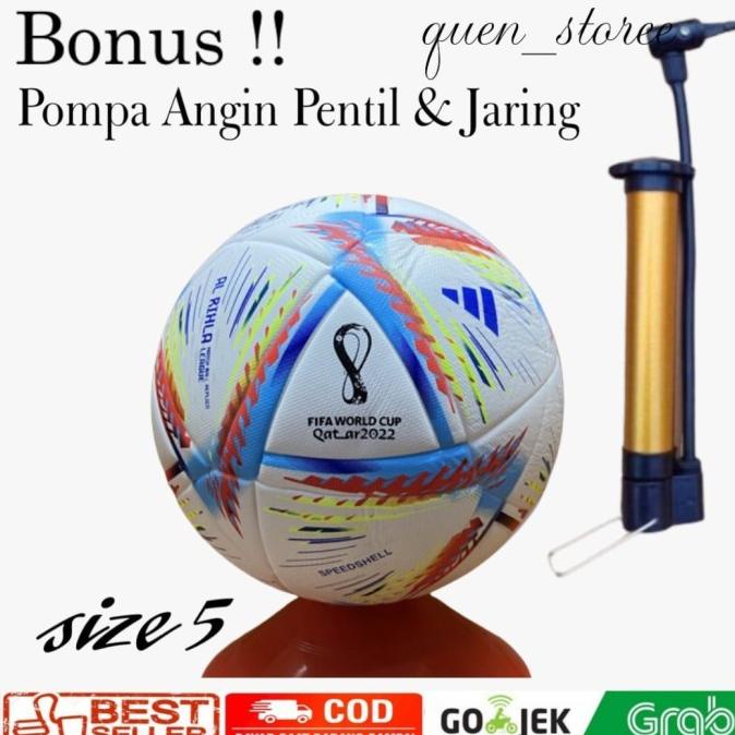 Bola Sepak Size 5 Adidas AL RIHLA Qatar 2022