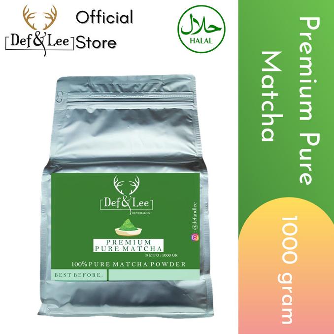 

Premium Pure Matcha Powder (Greentea/Bubuk Teh Hijau) Import China