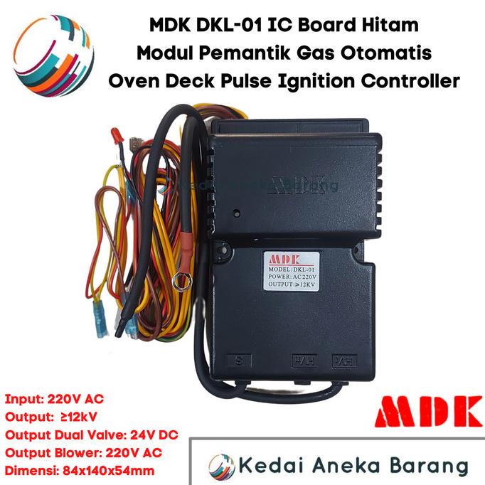 Modul Pemantik Gas Oven Deck Igniter Controller IC Board MDK DKL-01