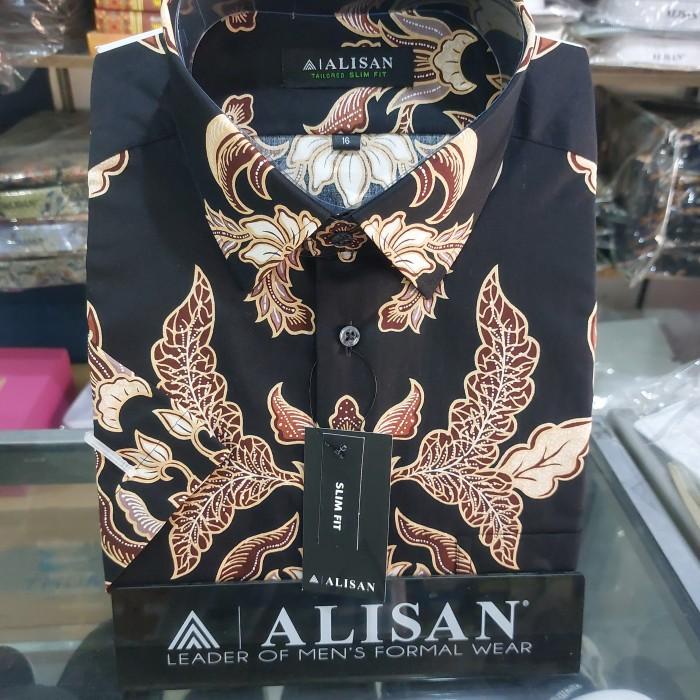 Batik Alisan Slim Fit Lengan Pendek 01