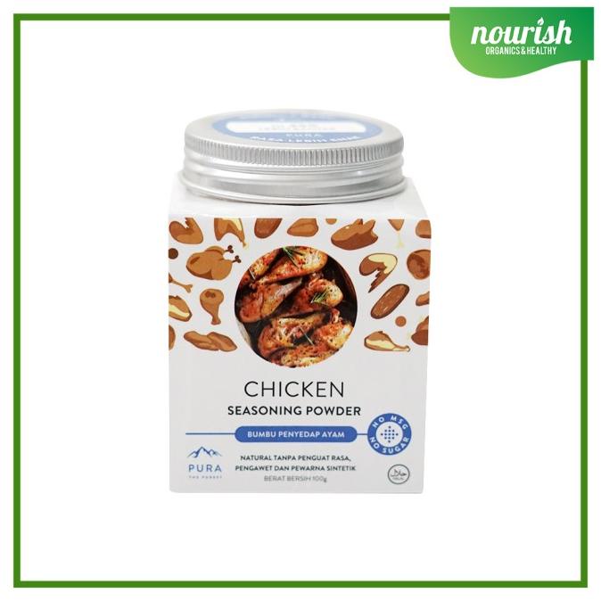 

PURA SEASONING BUMBU PENYEDAP NO MSG - CHICKEN 100 gr