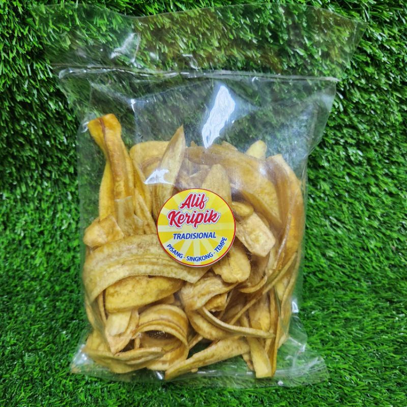 

snack - keripik pisang asin