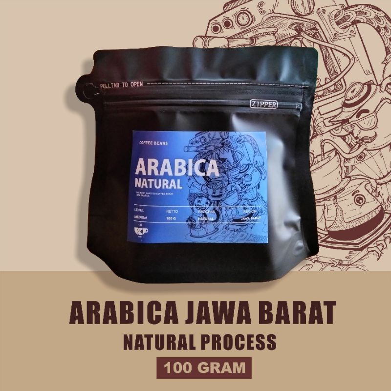 

KOPI ARABICA JAWA BARAT NATURAL (100 Gram)