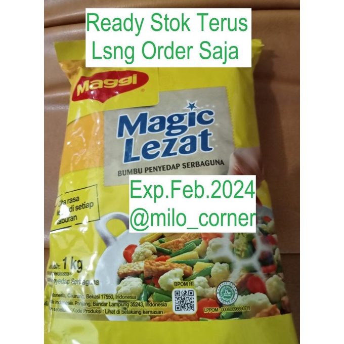 

Maggi Magic Lezat 1kg bumbu penyedap 1 kg nestle