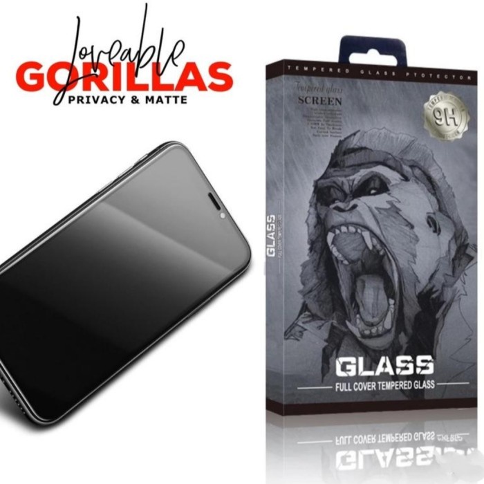 Terlaris Gorilla Glass Privacy And Matte For Iphone 7 8 Plus X Xr Xs 11 Pro Max