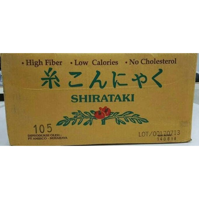 

MIE SHIRATAKI HIJAU PER 1 BOX ISI 25PACK KHUSUS GOJEK