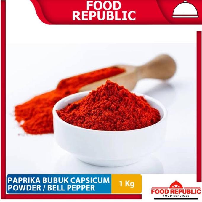 

Paprika Bubuk / Capsicum Powder / Bell Pepper Powder 1 KG Import HALAL