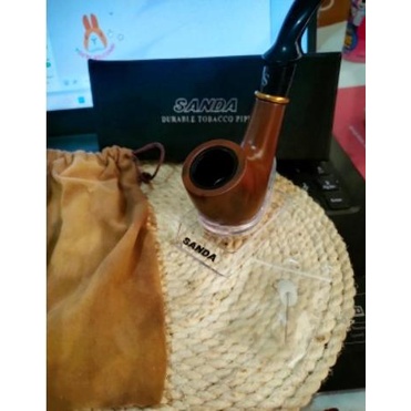 Jessia Pipa Cangklong Merk Big Ben bahan kayu import dengan Kode 3087