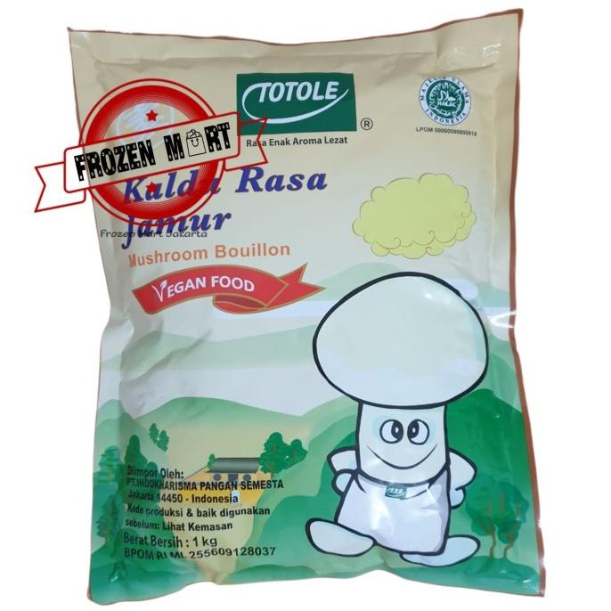 

TOTOLE Kaldu Jamur Penyedap Vegetarian Non MSG / Micin Jamur / 1 Kg