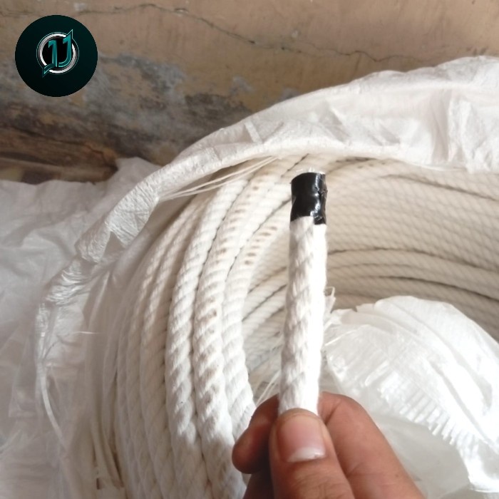 Terlaris Tali Tambang Besar Tambang Katun Tali Tambang Putih Kuralon 12Mm 110M