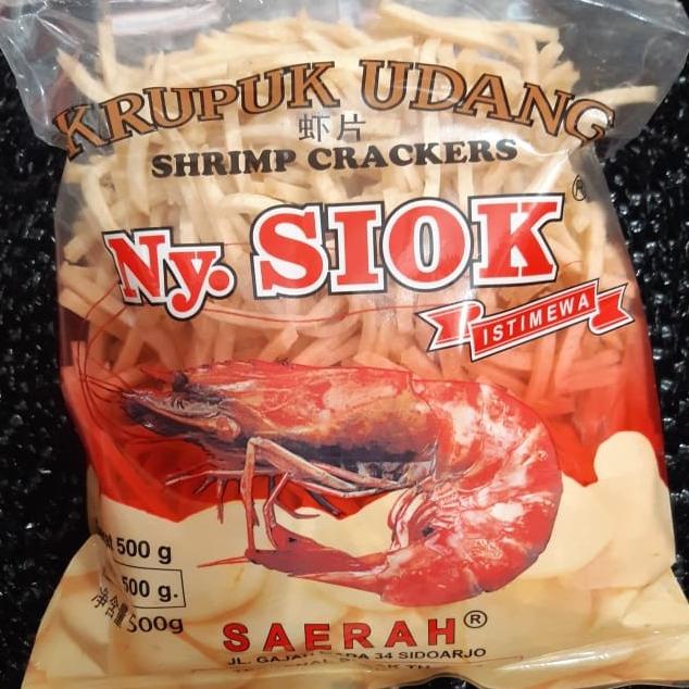 

Krupuk Udang Ny Siok Stik 500gram