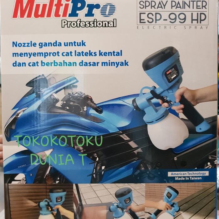 Multipro ESP-99HP Spray Gun Electric Spray Painter Paint Gun