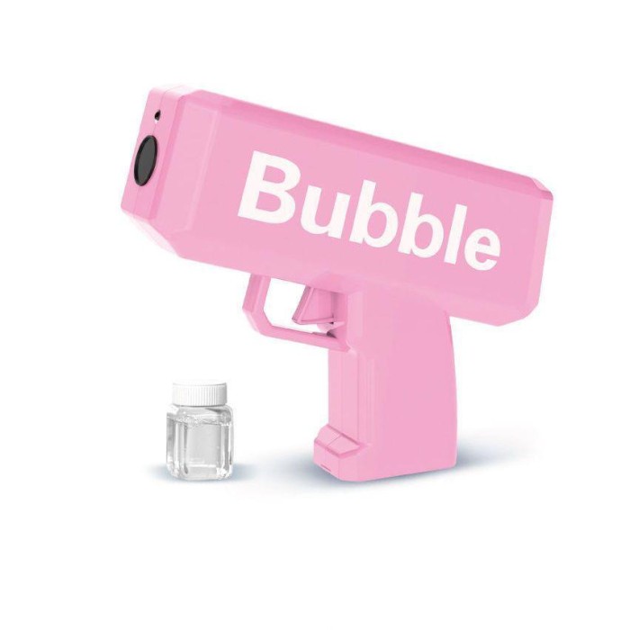 Mainan Bubble PISTOL GUN Tembakan Balon Gelembung Sabun
