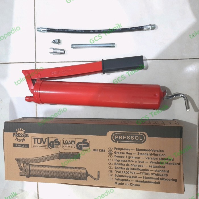 Grease Gun Pressol 500cc. Tembakan gemuk