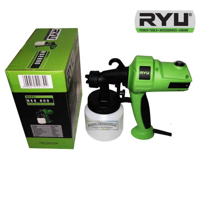 Tekiro Ryu Mesin Spray Gun Electric Spet Alat Cat Listrik RSE800 400W