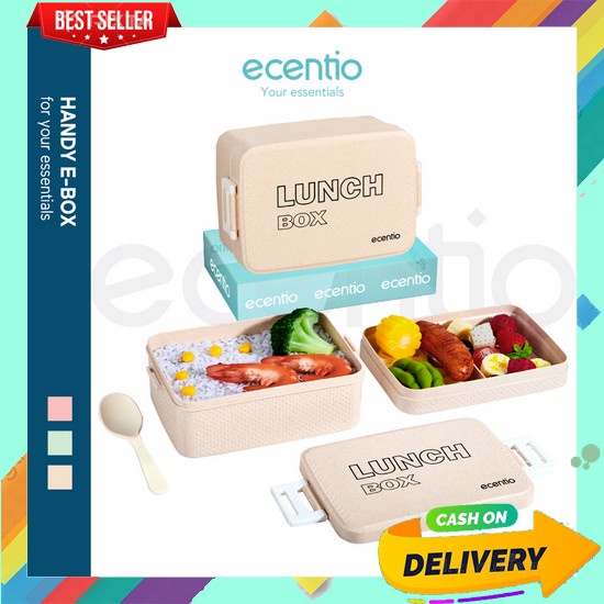 Lunch Box Tas Mkn Estetik Simple Unik Lucu Kotak Makan Simple Unik Terbaru 2023 Set Bento Kids Murah