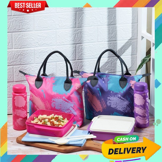 Lunch Box Kotak Makan Simple Unik Terbaru 2023 Kotak Bekal Anak Sekolah Anti Tumpah Tas Mkn Estetik 