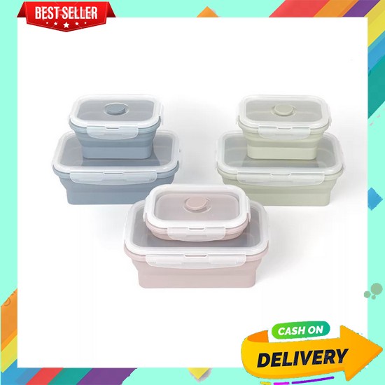 Lunch Box Kotak Makan Simple Unik Terbaru 2023 Kotak Bekal Anak Sekolah Anti Tumpah Tempat Bekal Mak