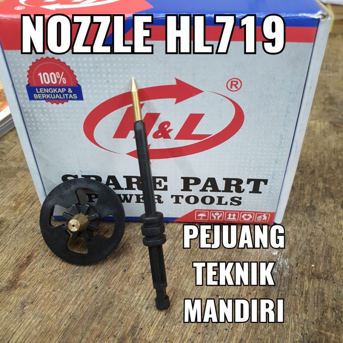 NOZEL / JARUM CAT SPRAY GUN HL719 / NOZZLE SPRAY GUN ELEKTRIK HL 719