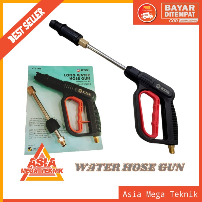 KDK Water Hose Gun Gagang Semprotan air Jet steam Panjang