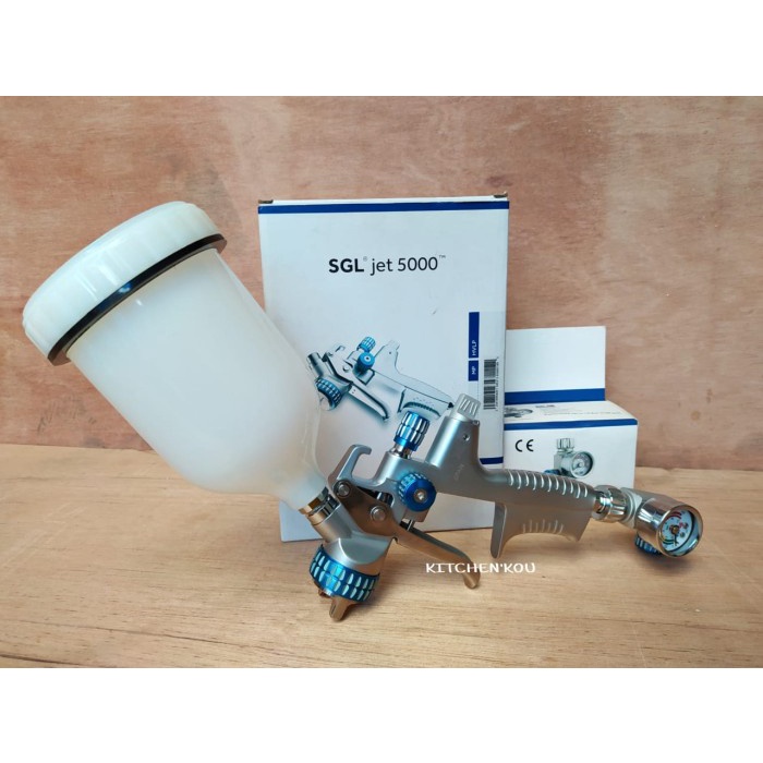 SPRAY GUN SGL JET 5000 HVLP / SPRAY GUN CAT / JET 5000 SPRAY GUN