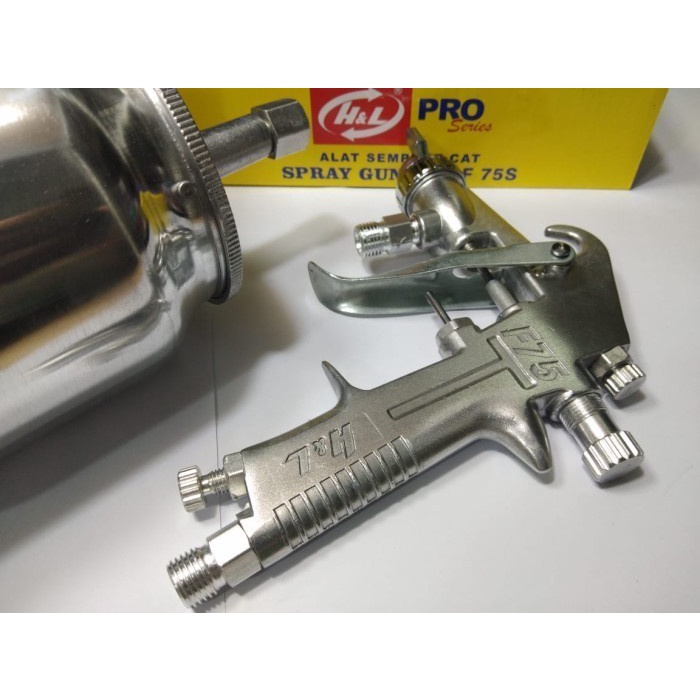 Spray Gun H&L Model Meiji F75 / F 75 Tabung Bawah Semprotan Cat Taiwan