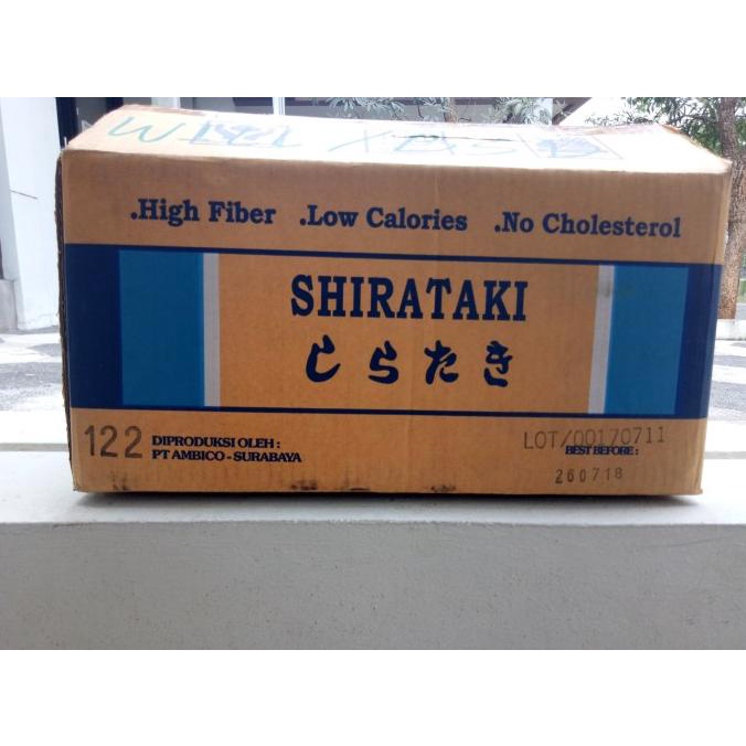 

Mie Shirataki Biru 1 dus (25pcs x 200g) GOJEK ONLY