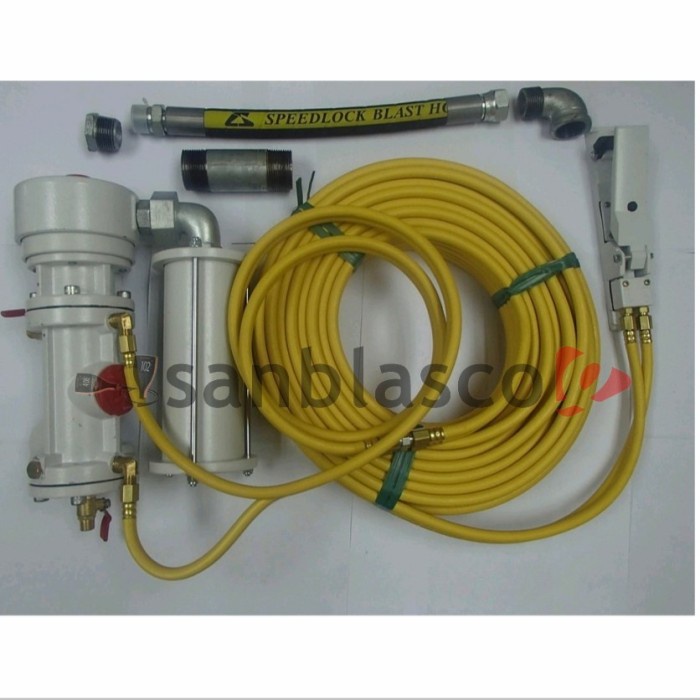 Blasting Pot Remote Control System Sandblasting Deadman Handle Valve