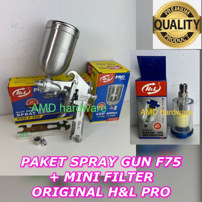 Spray Gun F75 tabung atas SHOGUN