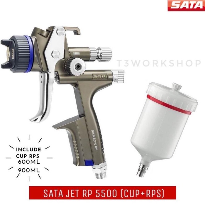 Spraygun Sata jet 5500 RP/HVLP ORIGINAL READY